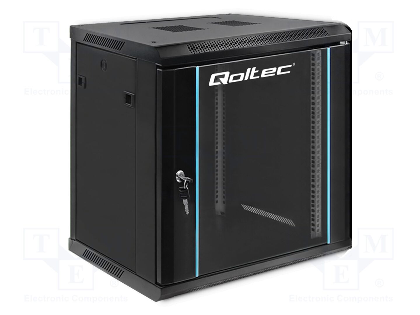 QOLTEC 54464 Räkkikaappi 12U
