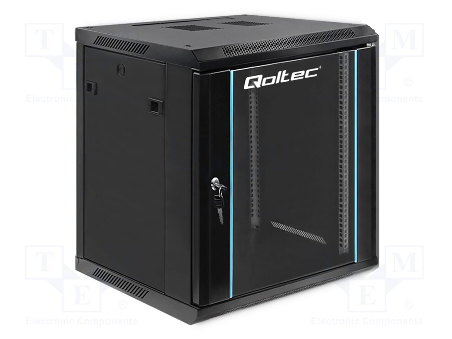 QOLTEC 54467 Rumpukotelo 19", 12U