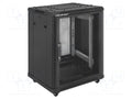 QOLTEC 54519 Räckikaappi 19" 15U