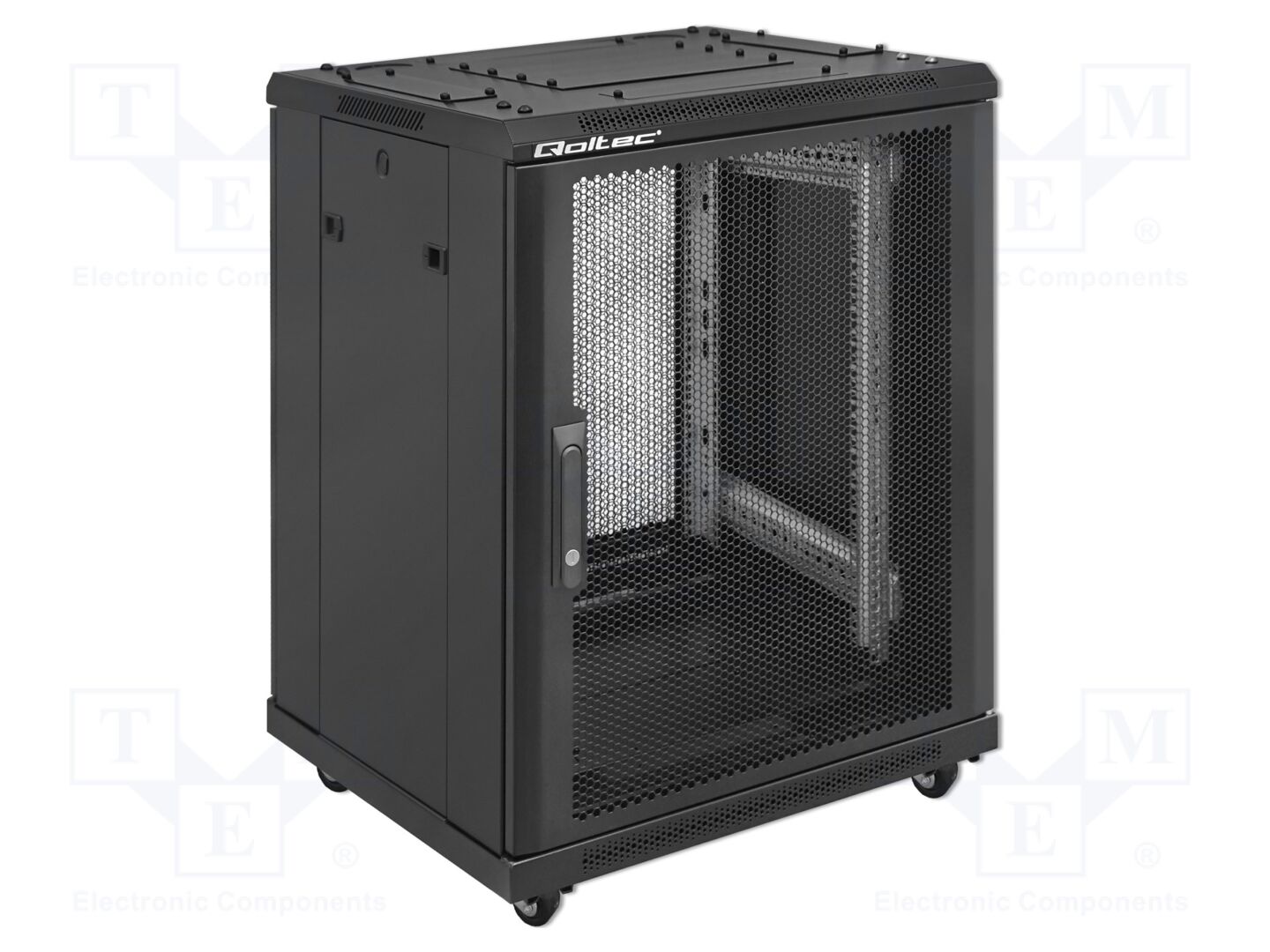 QOLTEC 54519 Räckikaappi 19" 15U