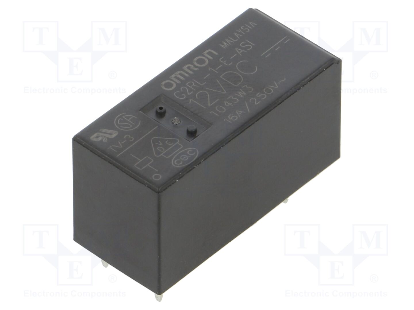 OMRON Electronic Components G2RL-1-E-ASI-DC12 Sähkömagneettinen rele 12VDC