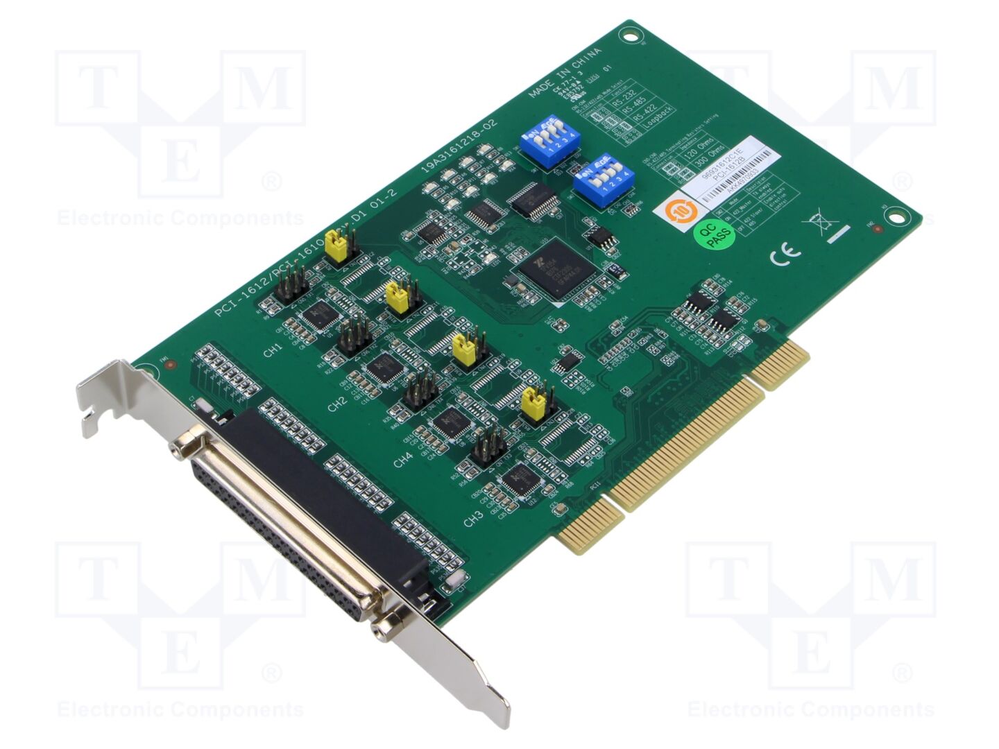 ADVANTECH PCI-1612B-DE Tietoliikennekortti D-Sub 37pin