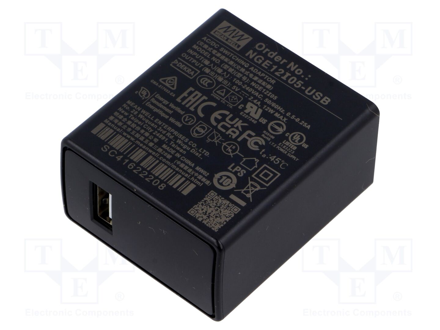 MEAN WELL NGE12I05-USB Teholähde 5VDC