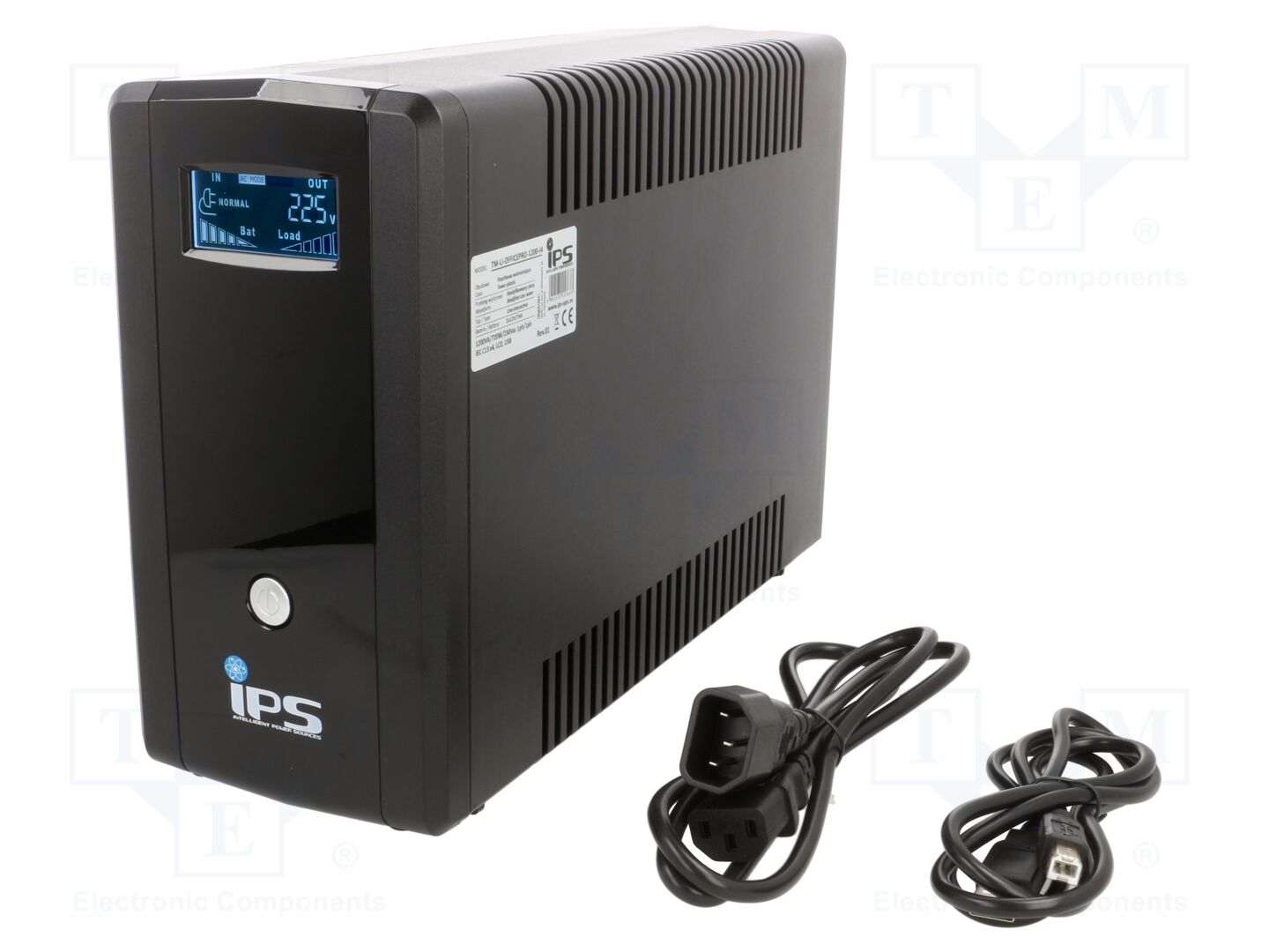 IPS TM-LI-PRO-1200-L4 UPS-laite 1200VA 720W 230V