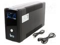 IPS TM-LI-PRO-600-L4 UPS-laite 600VA 360W 230V