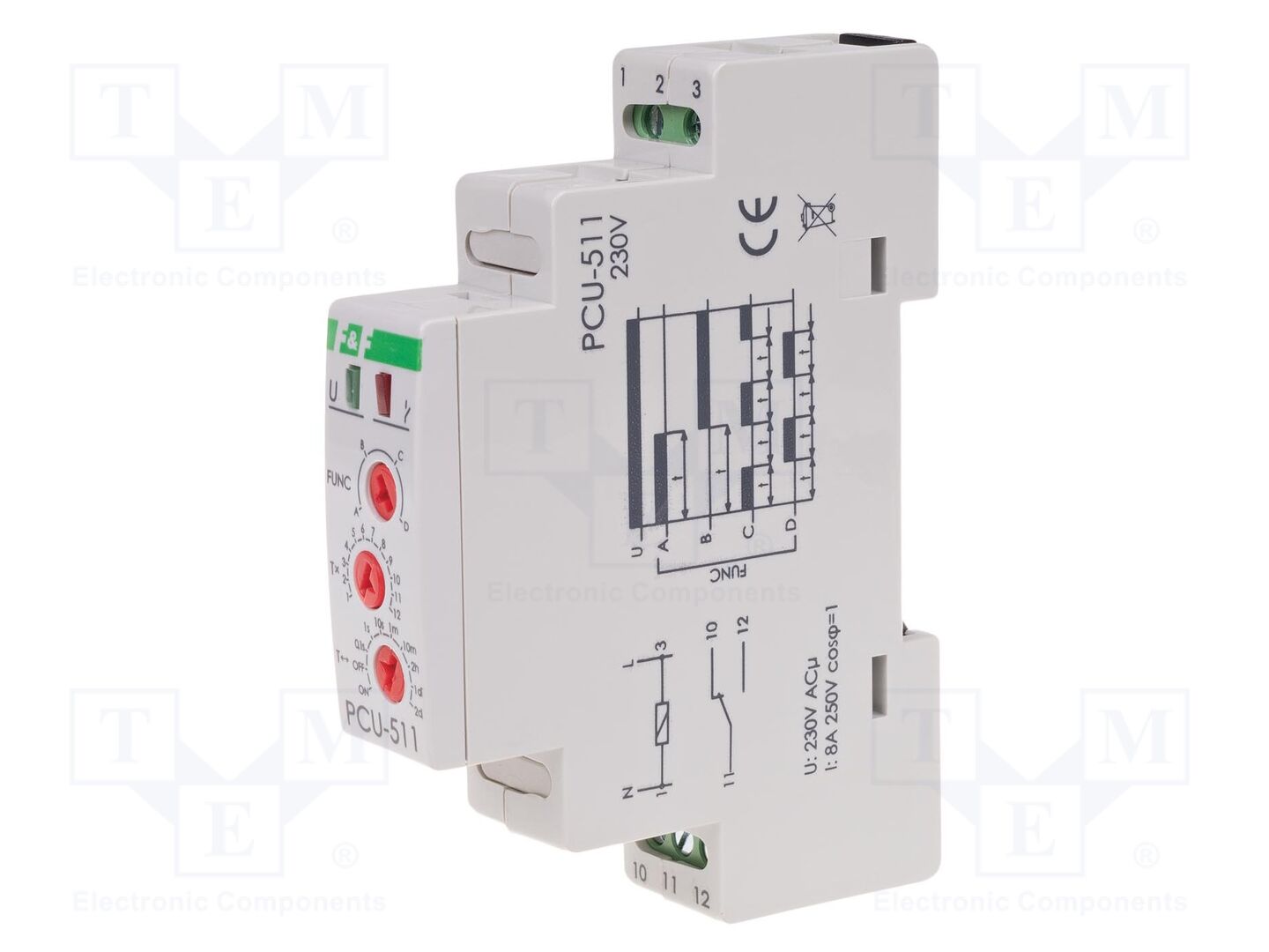 F&F PCU-511 Ajastin 250VAC/8A