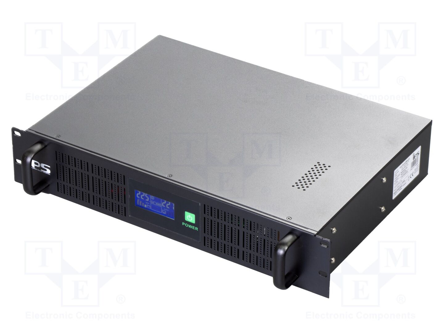 IPS UPS-2U-2000-LCD Keskeytymätön sähkönsyöttö 2kVA 230V
