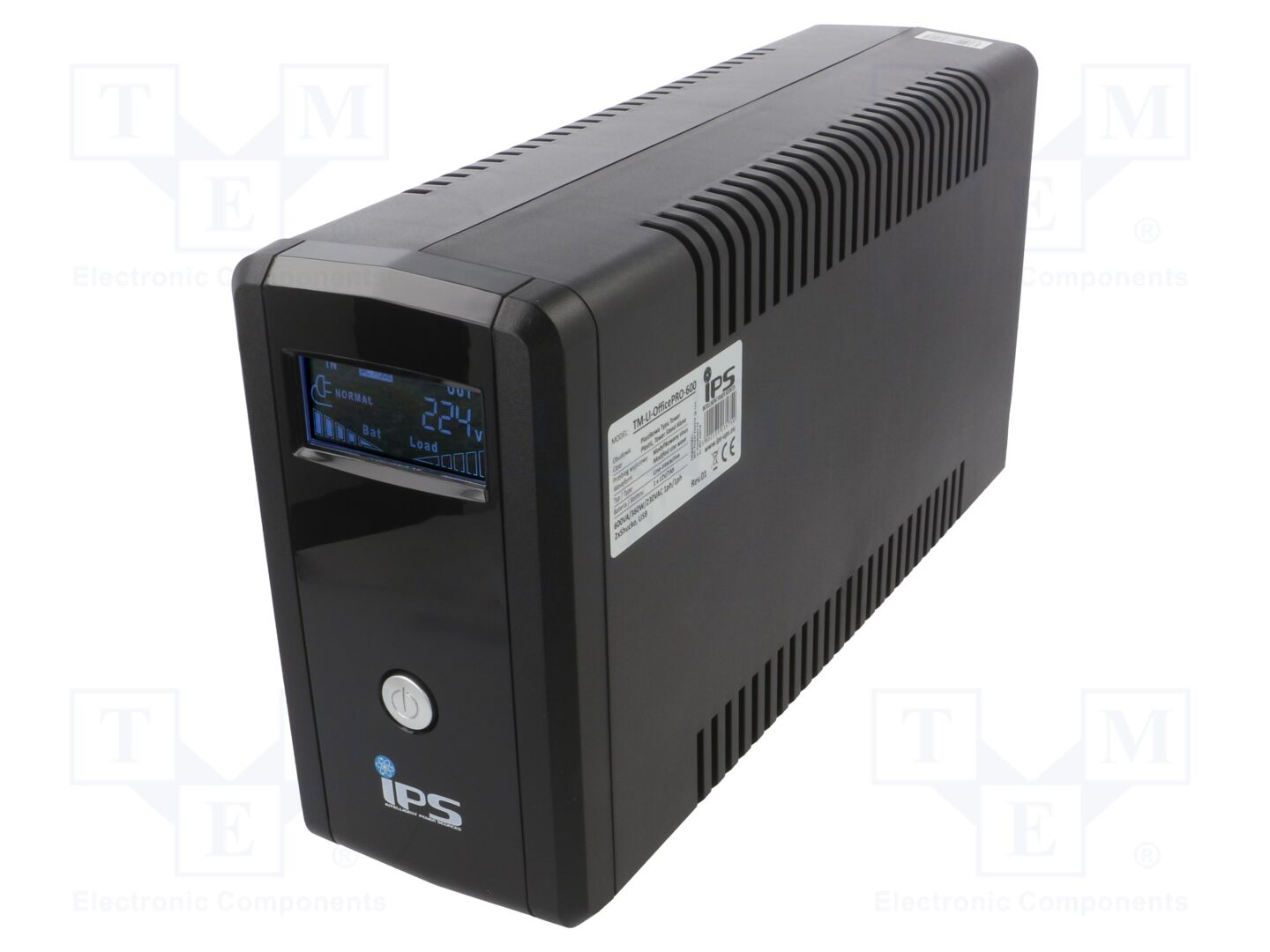 IPS TM-LI-PRO-600-F2 UPS-laite 600VA 360W 230V