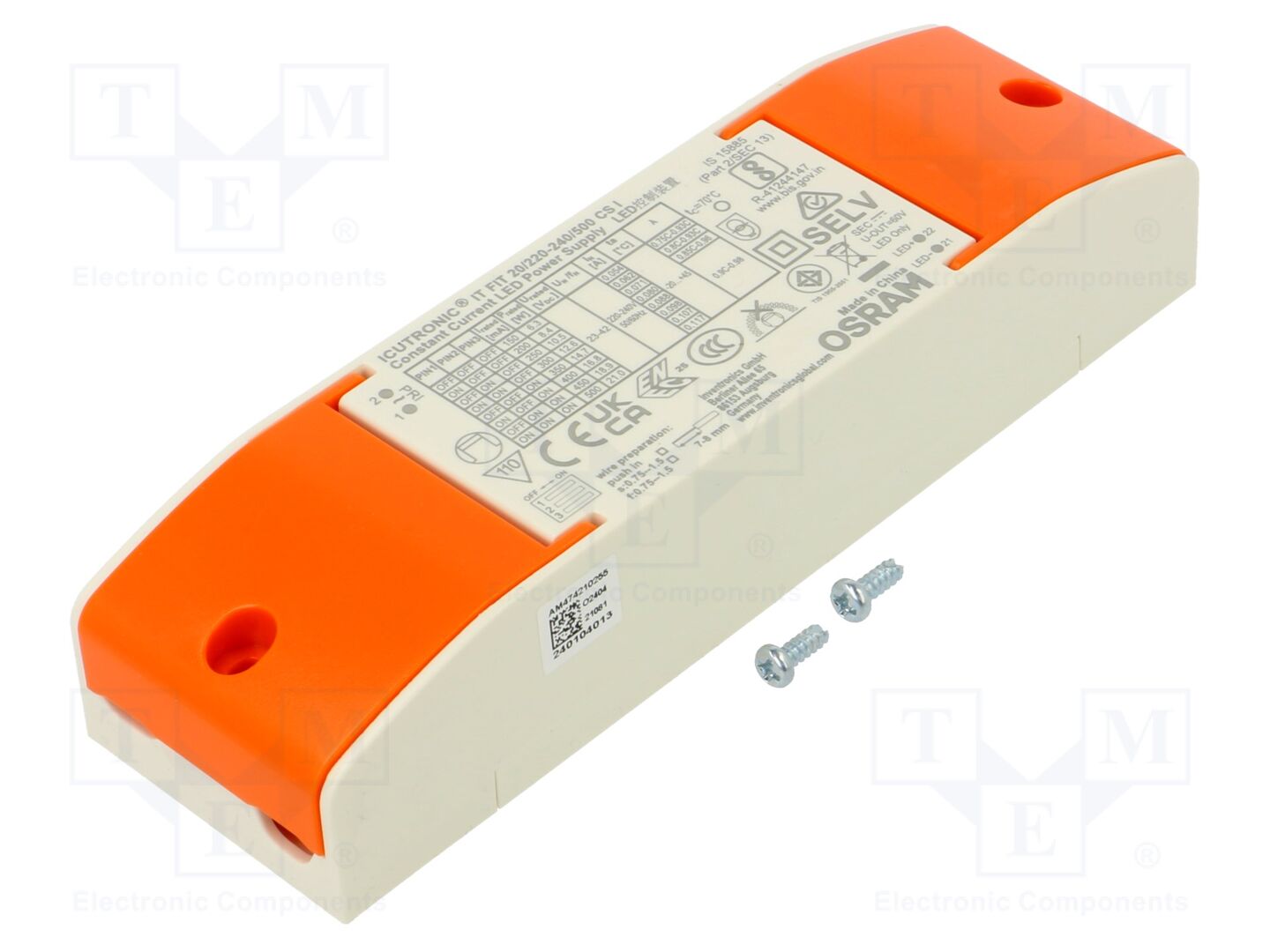 ams OSRAM IT FIT 20/220-240/500 CS I LED-virtalähde 21W 23-42VDC