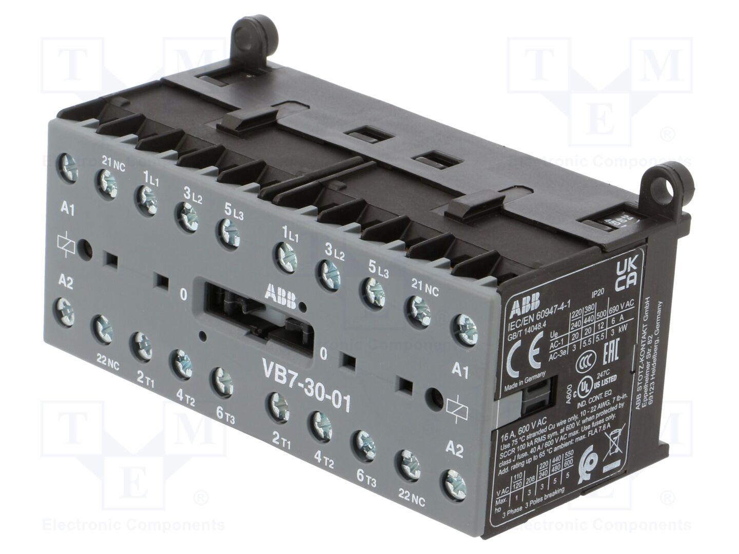 ABB VB7-30-01-01 Kontaktori 24VAC