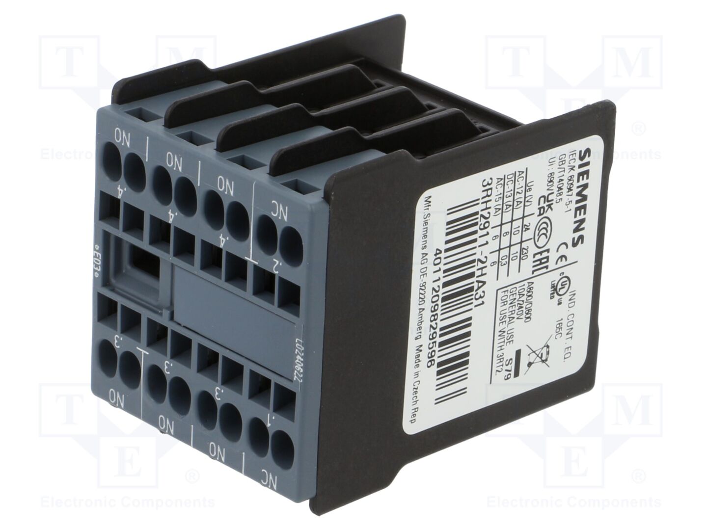 SIEMENS 3RH2911-2HA31 Apukosketin Size S0,S00,S2