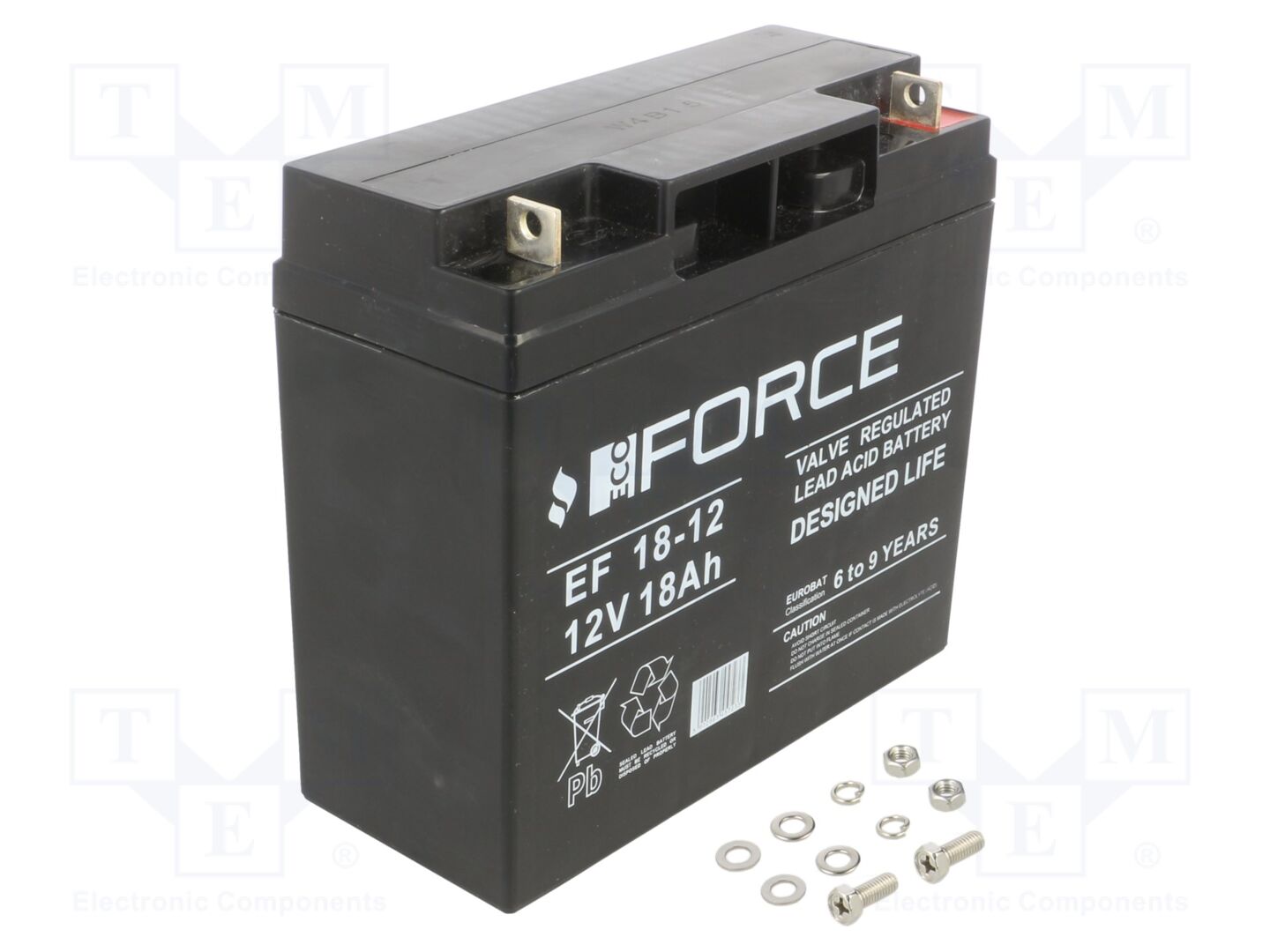 ECO FORCE EF18-12 Akkukenno 12V