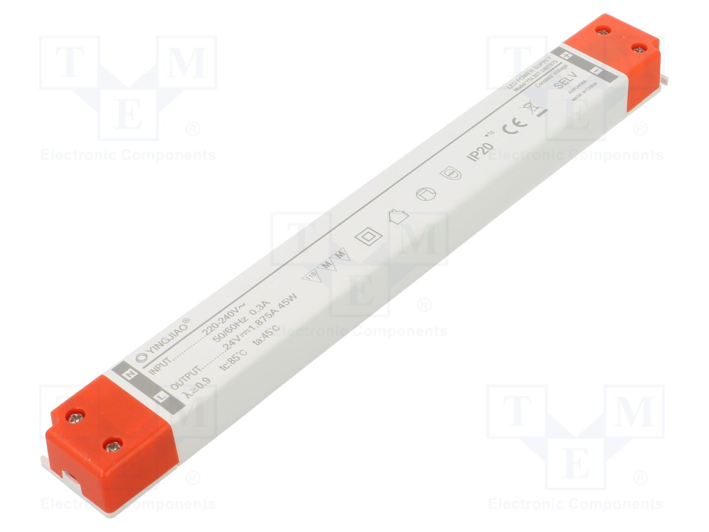YINGJIAO YSL30T-45-24 LED-virtalähde 45W 24VDC 1875mA