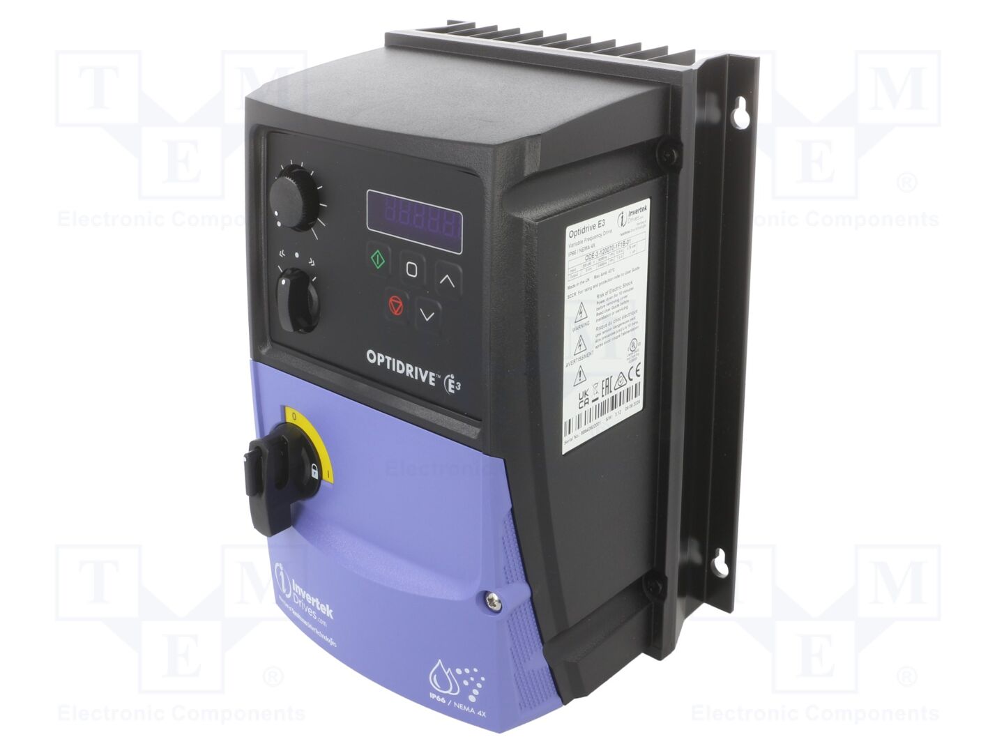 INVERTEK DRIVES ODE31200701F1B01 Taajuusmuuttaja 0.75kW