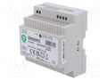 POS POS-DIN60W5 DIN-kiskoon asennettava kytkentävirtalähde 60W 5VDC 8A