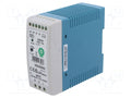 POS POS-MDIN40W5 DIN-kiskoon asennettava kytkentävirtalähde 25W 5VDC