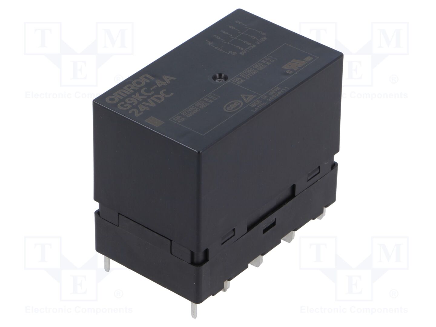 OMRON Electronic Components G9KC-4A-24DC Sähkömagneettinen rele 40A