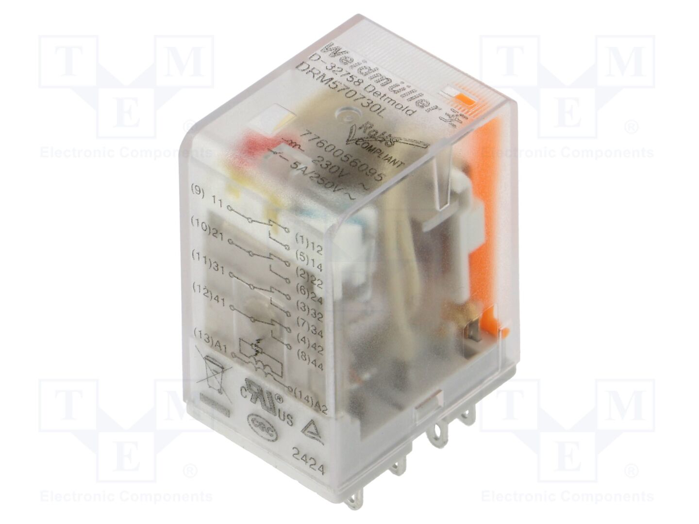 WEIDMÜLLER DRM570730L Sähkömagneettinen rele 230VAC