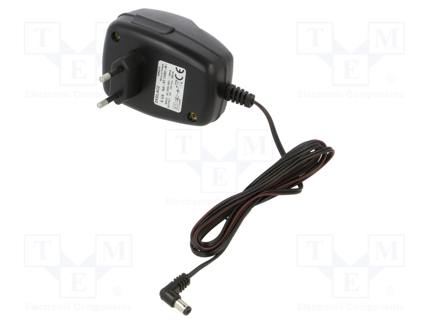 ABASCO ZS12/0.5M Plug-in Power Supply 12VDC 0.5A 6W