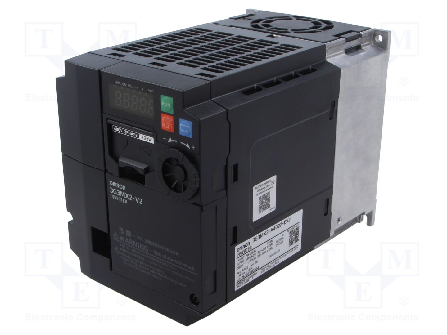 OMRON 3G3MX2-A4022-EV2 Vektori-invertteri 2.2/3kW