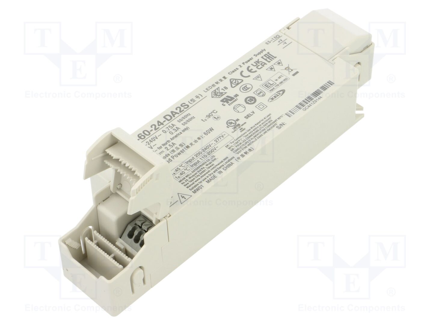 MEAN WELL XLC-60-24-DA2S LED Power Supply 60W