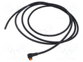 LUTRONIC 0805F104002-2M Anturikaapeli M8 naaras, 4-napainen