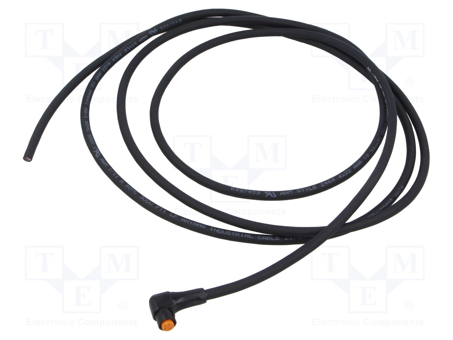 LUTRONIC 0805F104002-2M Anturikaapeli M8 naaras, 4-napainen