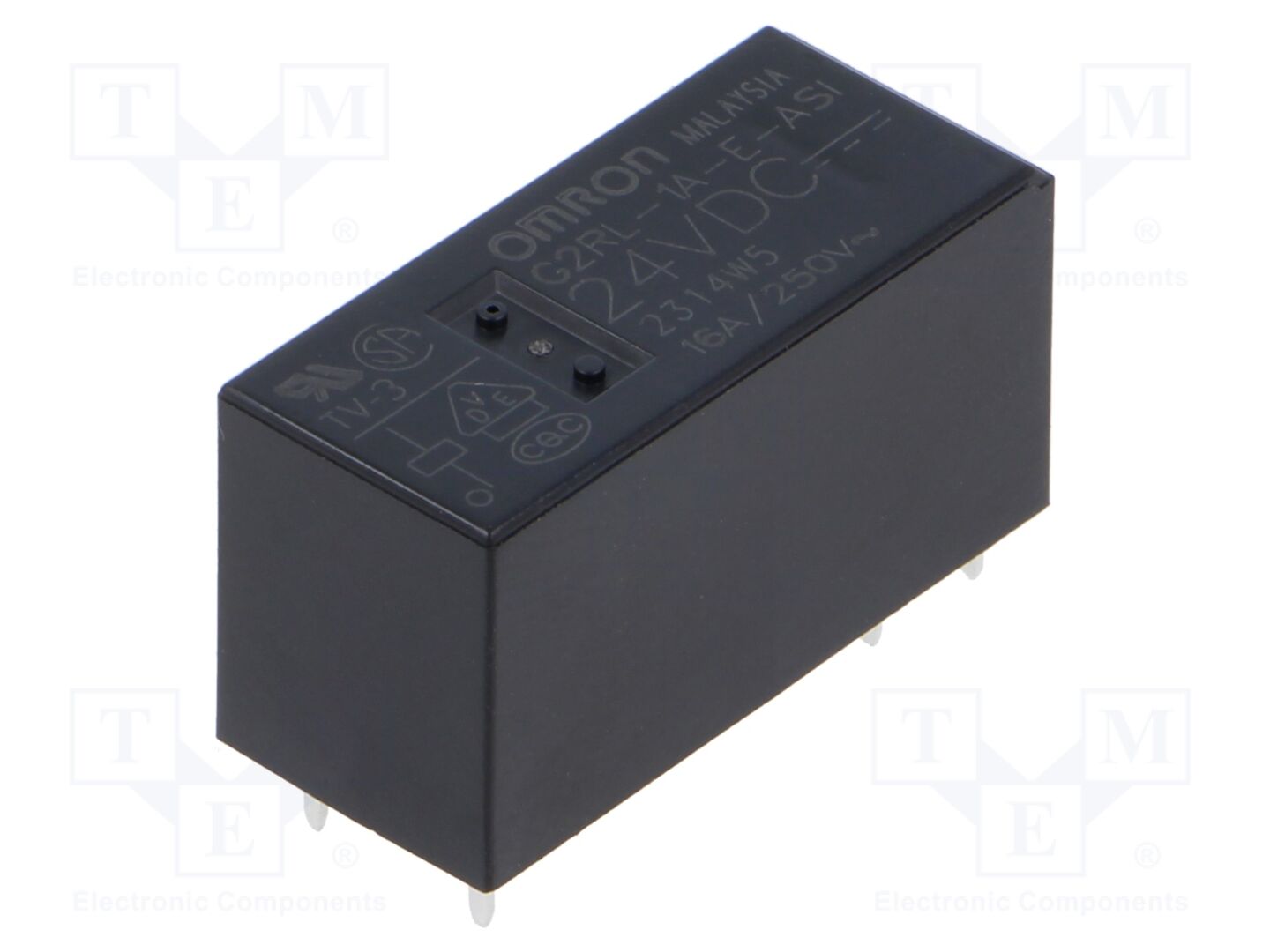 OMRON Electronic Components G2RL-1A-E-ASI-DC24 Sähkömagneettinen rele 16A