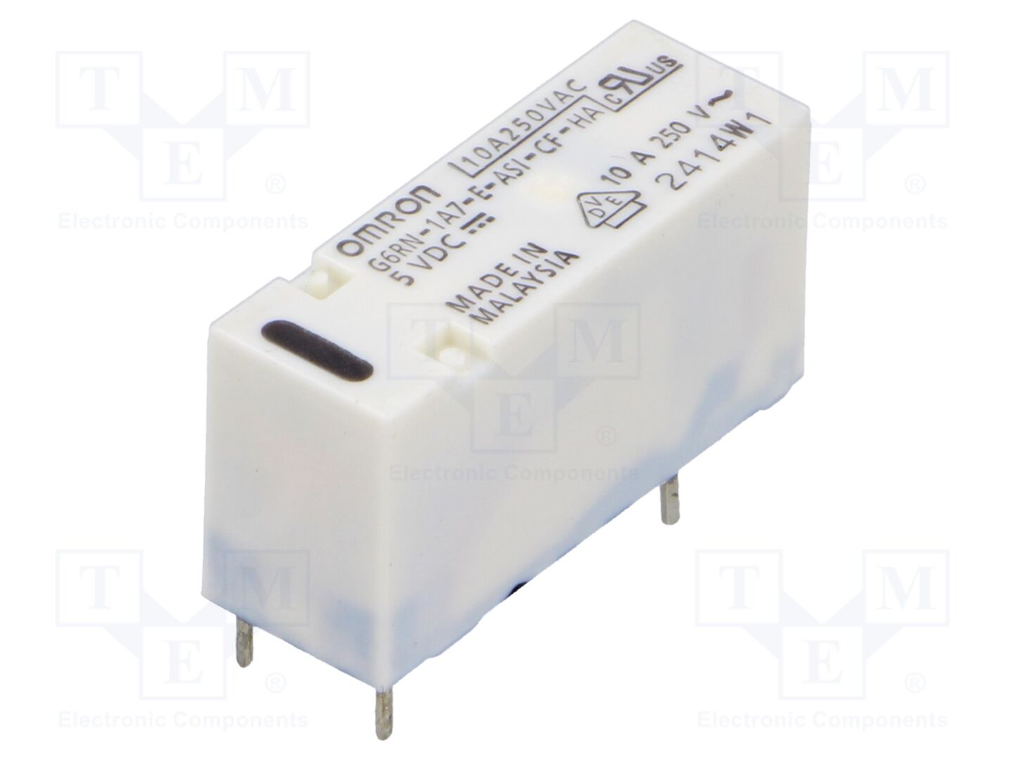 OMRON Electronic Components G6RN-1A7-E-ASI-CF-HA 5DC Miniatuurilele Sähkömagneettinen 5VDC, 10A