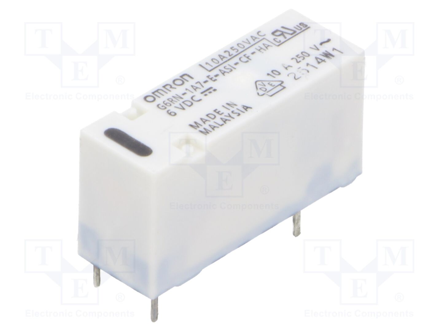 OMRON Electronic Components G6RN-1A7-E-ASI-CF-HA DC6 Sähkömagneettinen rele 6VDC