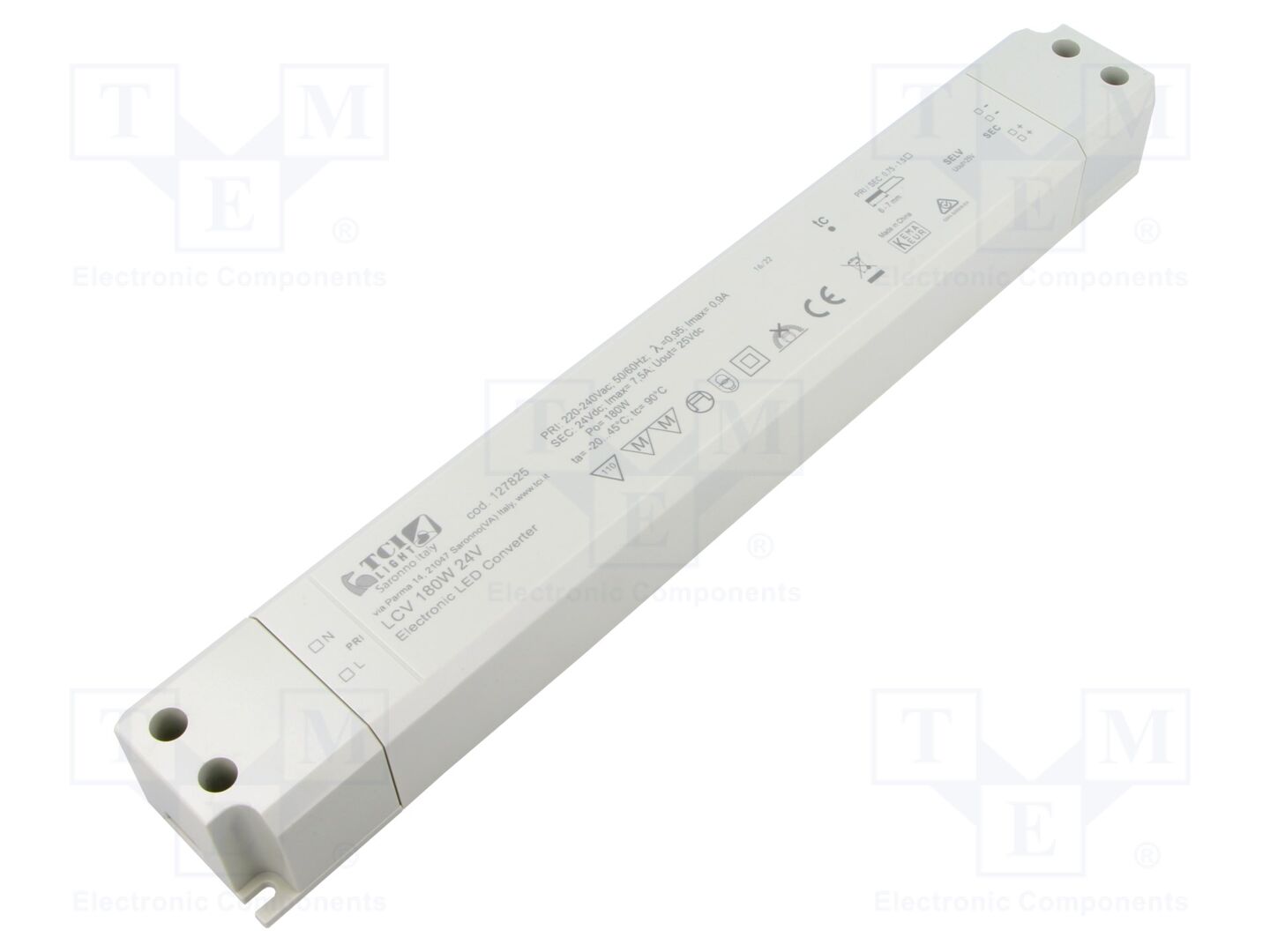 TCI LCV 180W 24V LED-virtalähde 7.5A 220-240VAC