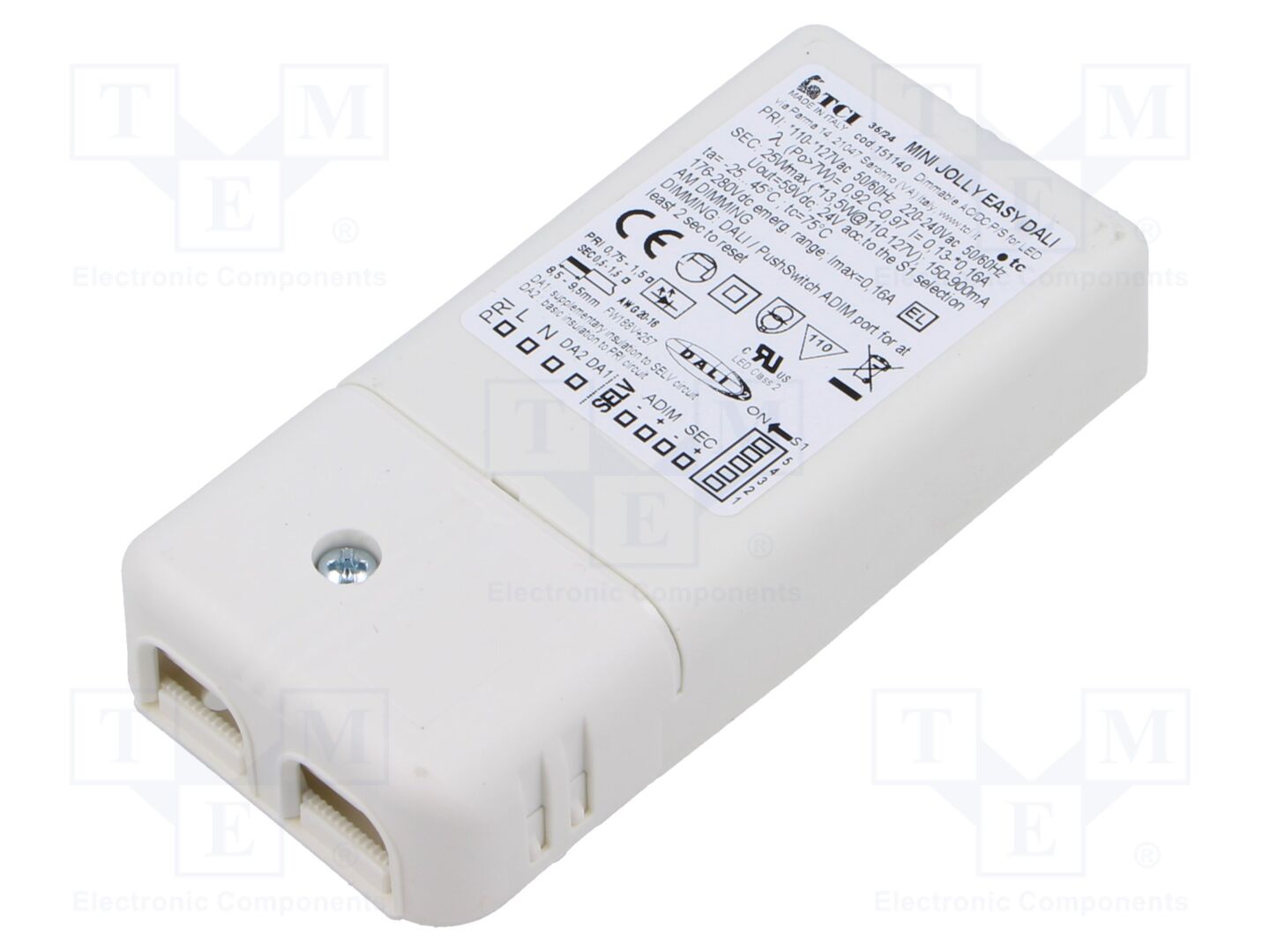 TCI 151140 LED-verkkolaite DALI 2 2-54VDC 150-900mA