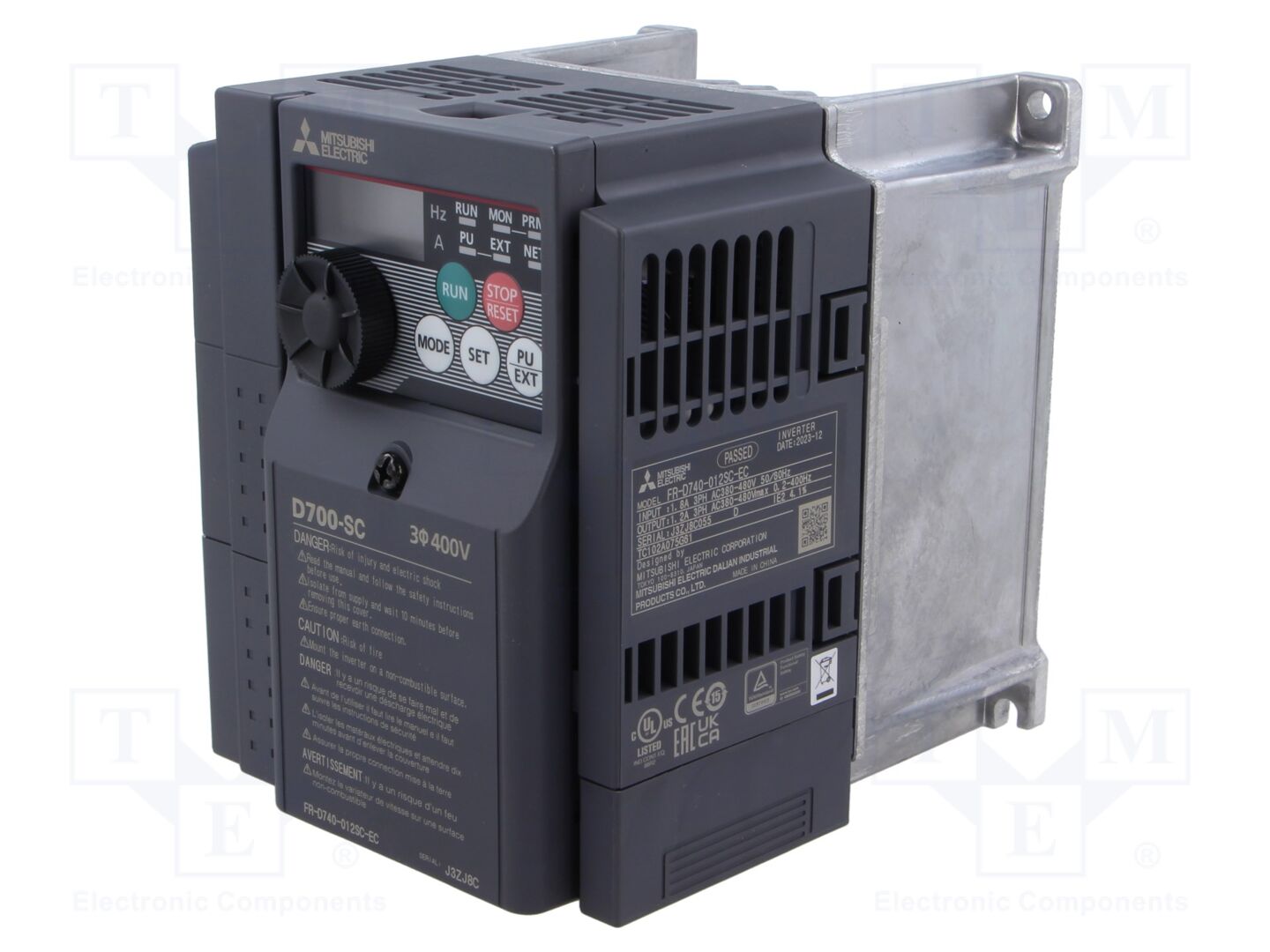 MITSUBISHI ELECTRIC FR-D740-012SC-EC Taajuusmuuttaja 0.4kW