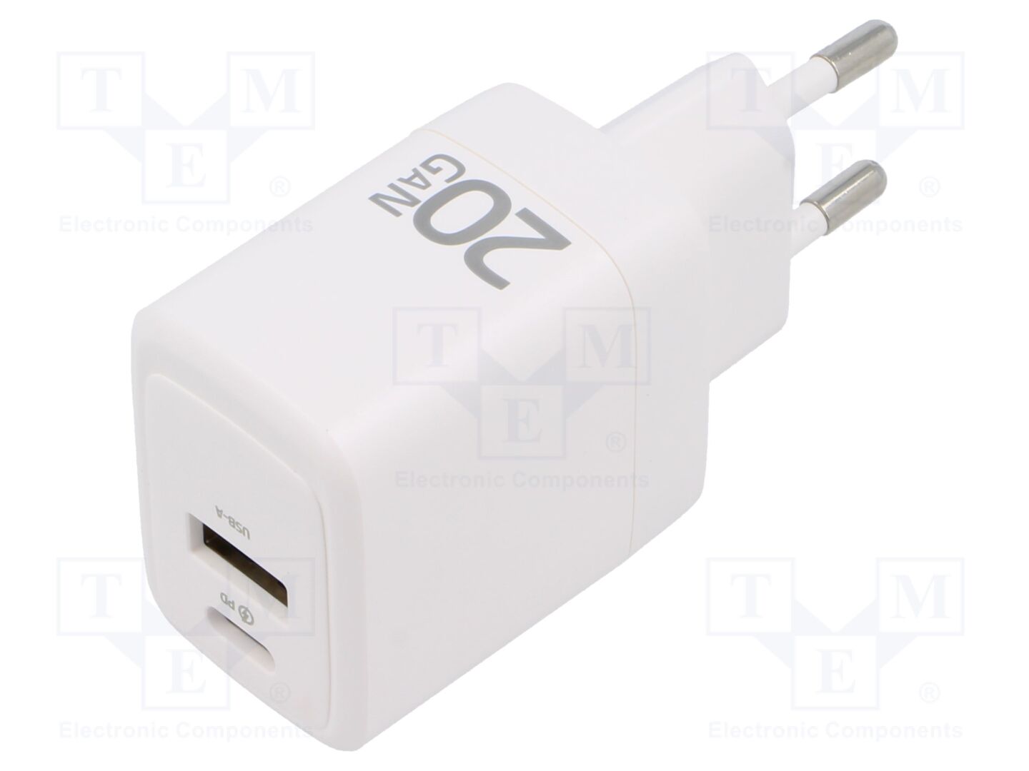 QOLTEC 51823 Kytkinlähde 5-20VDC 3A 20W