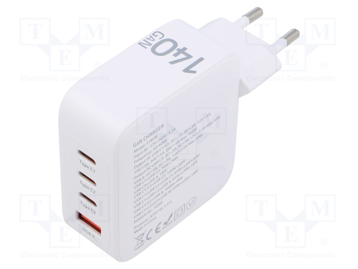 QOLTEC 51828 Kytketty verkkolaite 5-20VDC 5A 140W