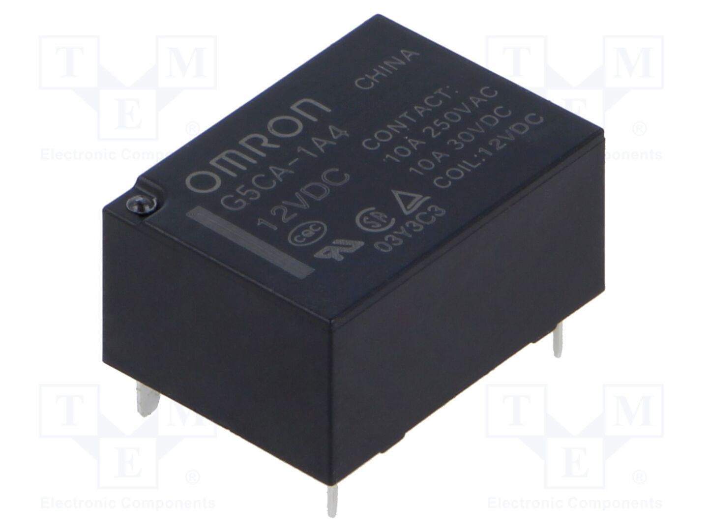 OMRON Electronic Components G5CA-1A4-DC12 Sähkömagneettinen rele 12VDC