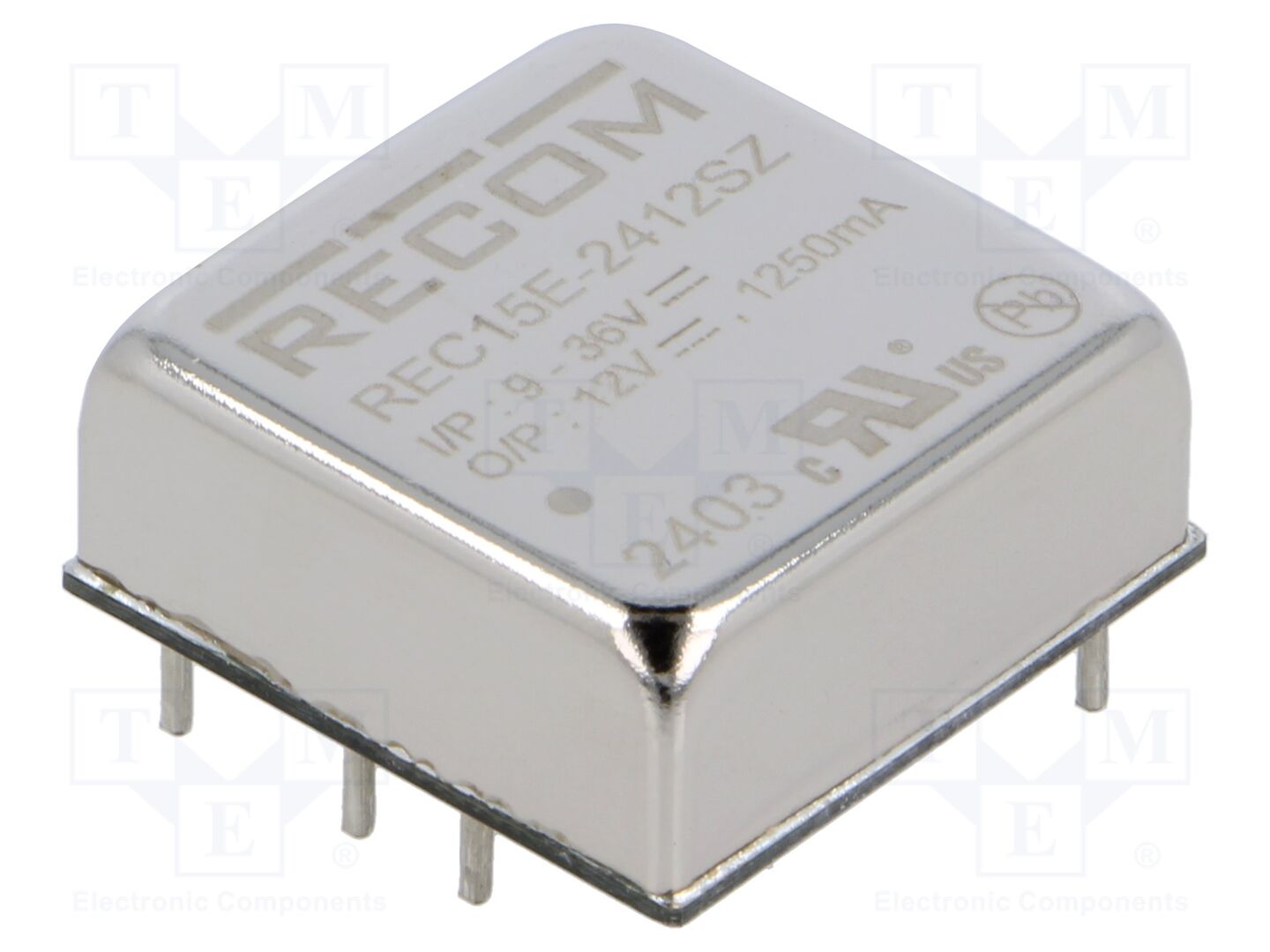 RECOM REC15E-2412SZ DC/DC-muunnin 15W
