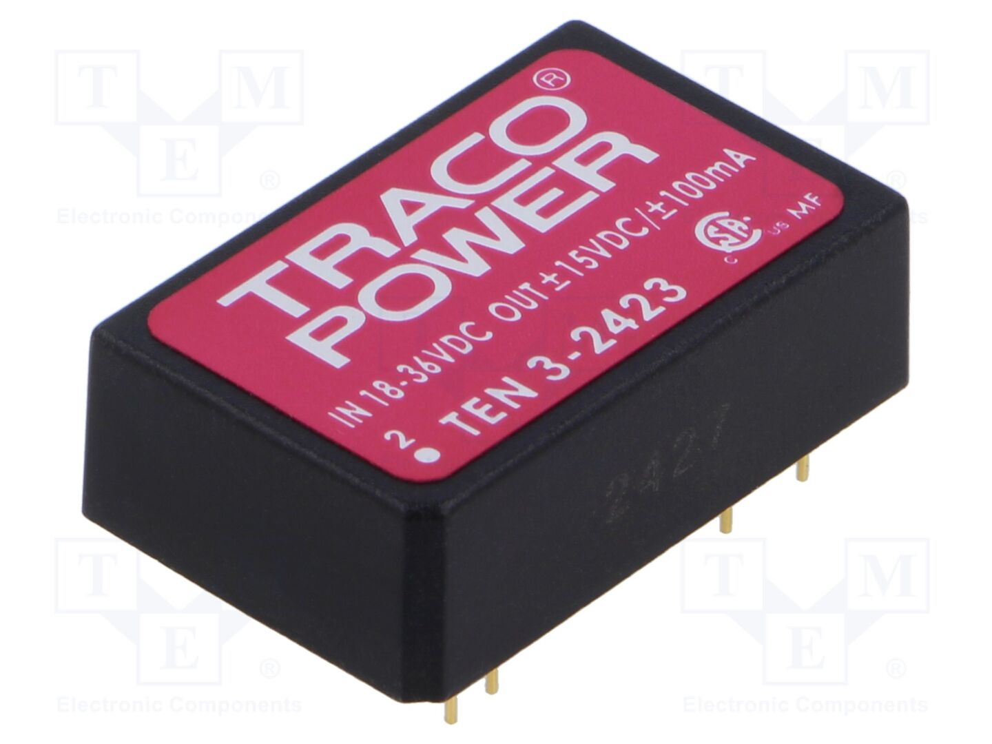 TRACO POWER TEN3-2423 DC/DC-muunnin 3W
