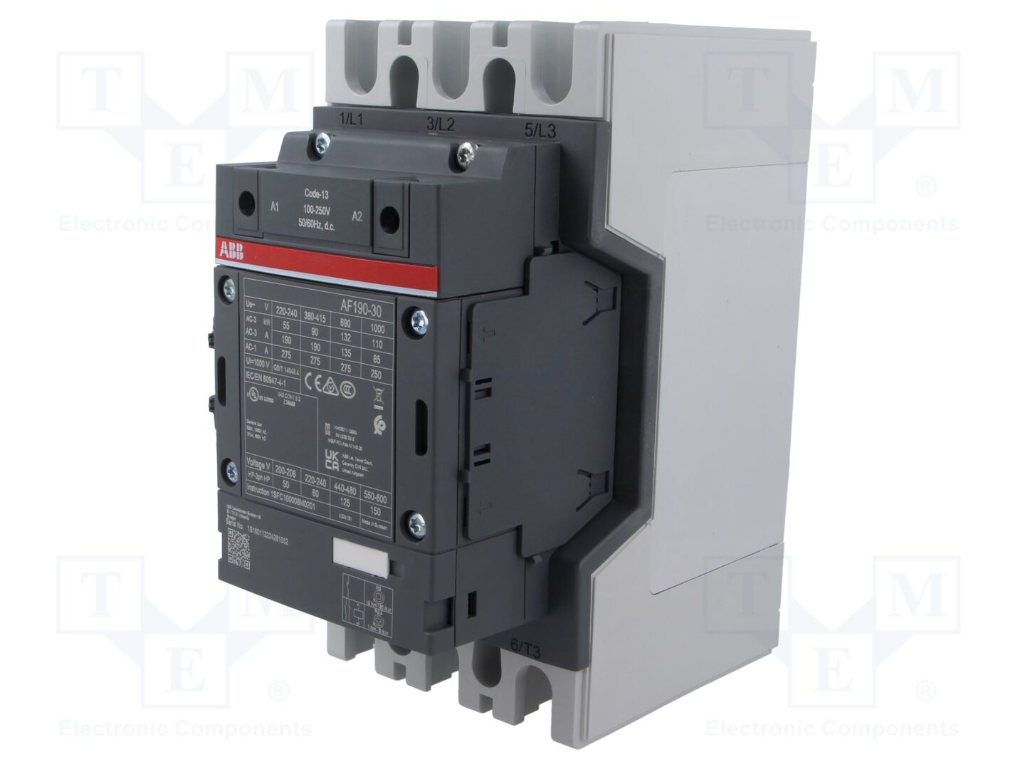 ABB AF190-30-11-13 Kontraktori 190A