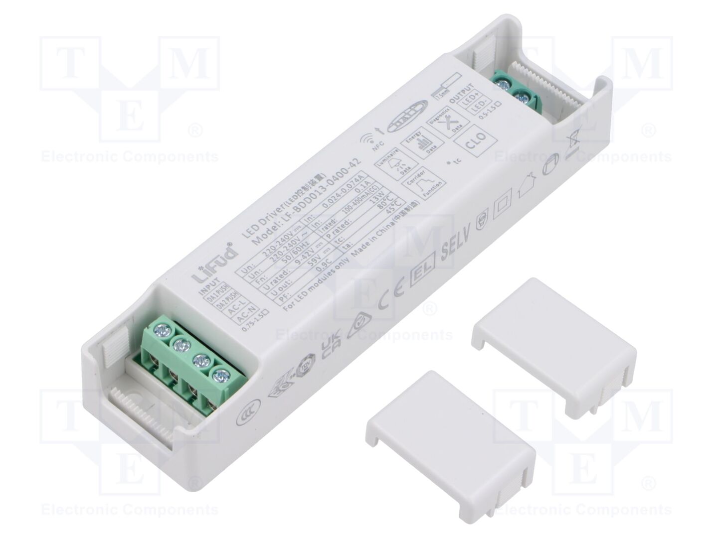 Lifud LF-BDD013-0400-42 LED-verkkolaite DALI 2 13W 9-42VDC