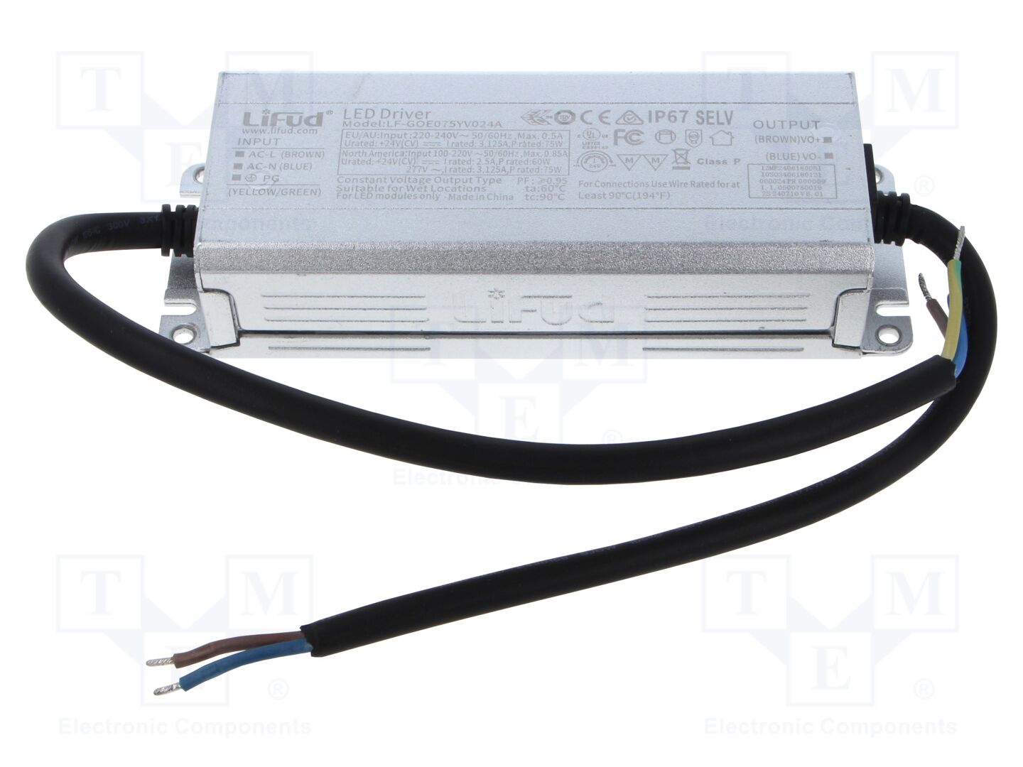 Lifud LF-GOE075YV024A LED-verkkolaite 75W 24VDC 3125mA