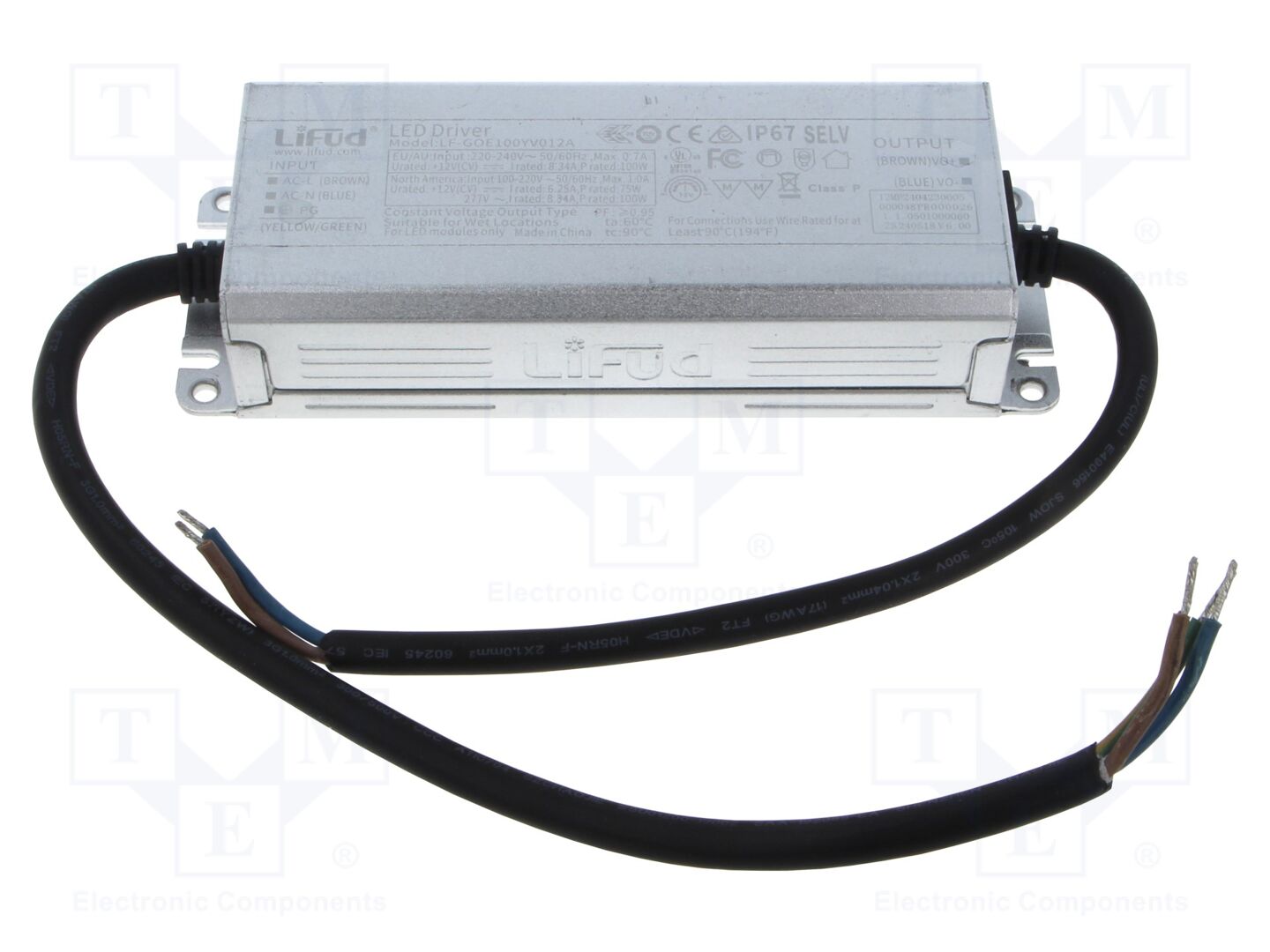 Lifud LF-GOE100YV012A LED-virtalähde 100W 12VDC 8.34A
