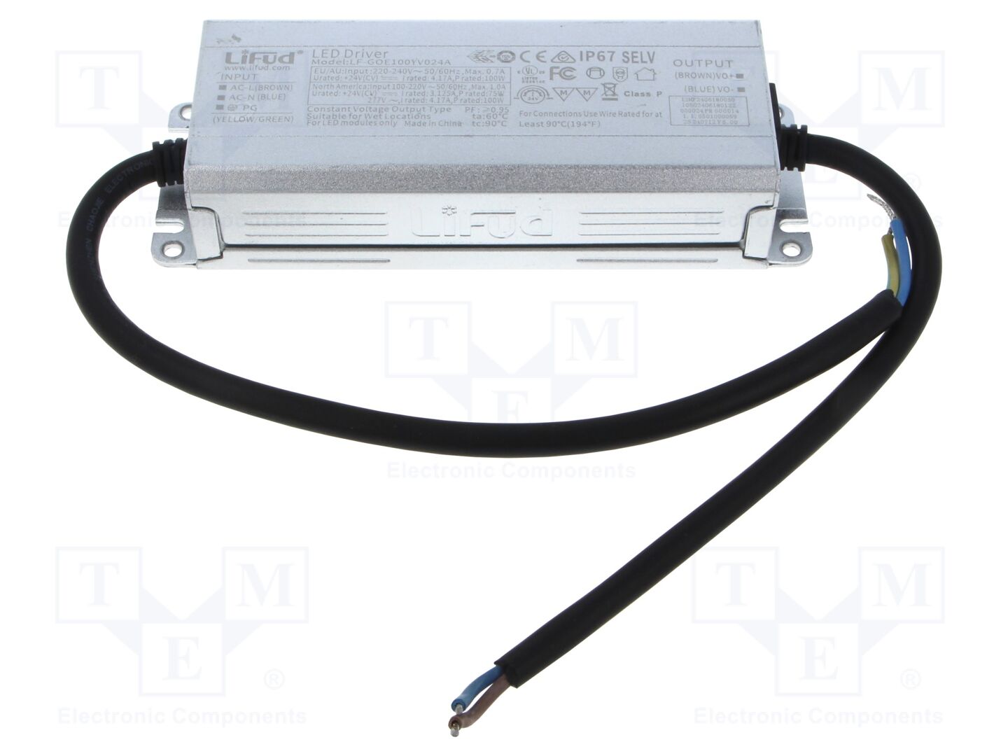 Lifud LF-GOE100YV024A LED-virtalähde 100W 24VDC