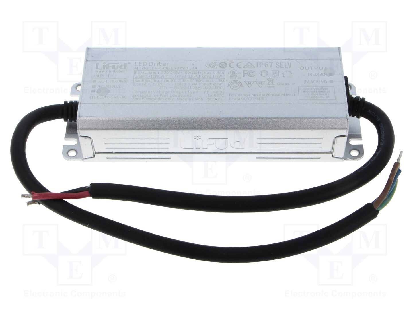 Lifud LF-GOE150YV012A LED-virtalähde 150W 12VDC 11,5A