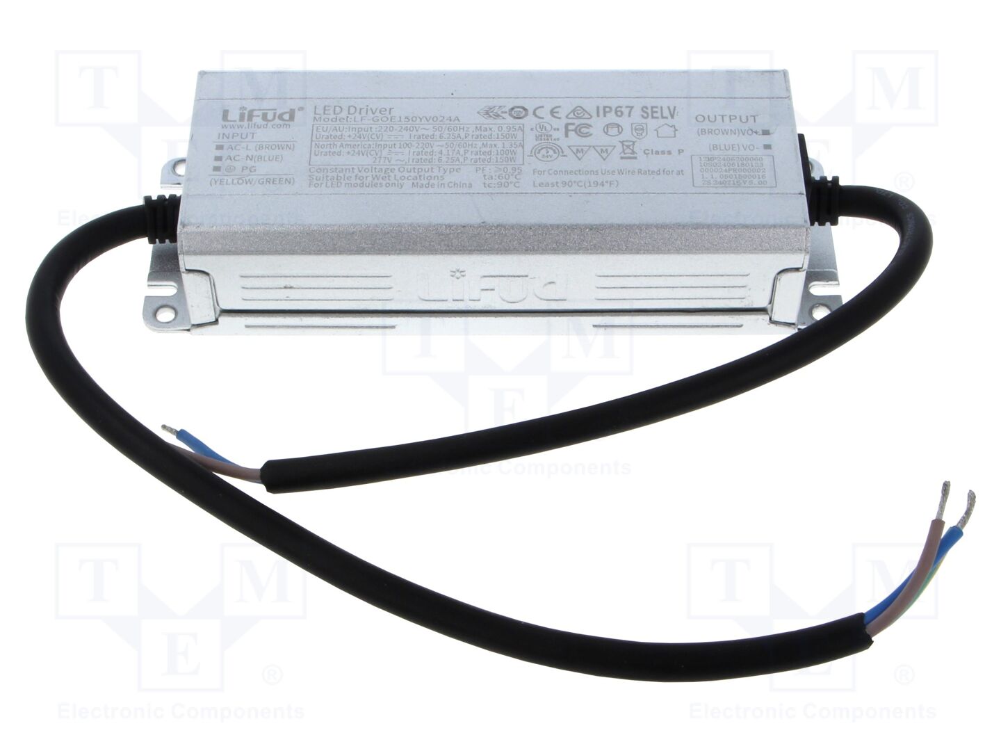 Lifud LF-GOE150YV024A LED-virtalähde 150W 24VDC 6,25A