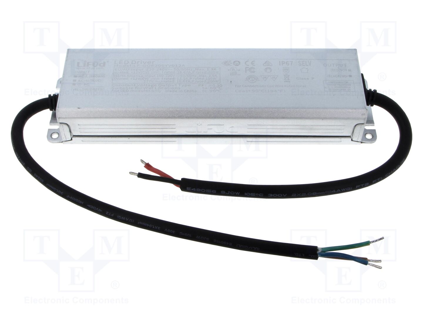 Lifud LF-GOE200YV012A LED-verkkolaite 200W 12VDC 16,67A