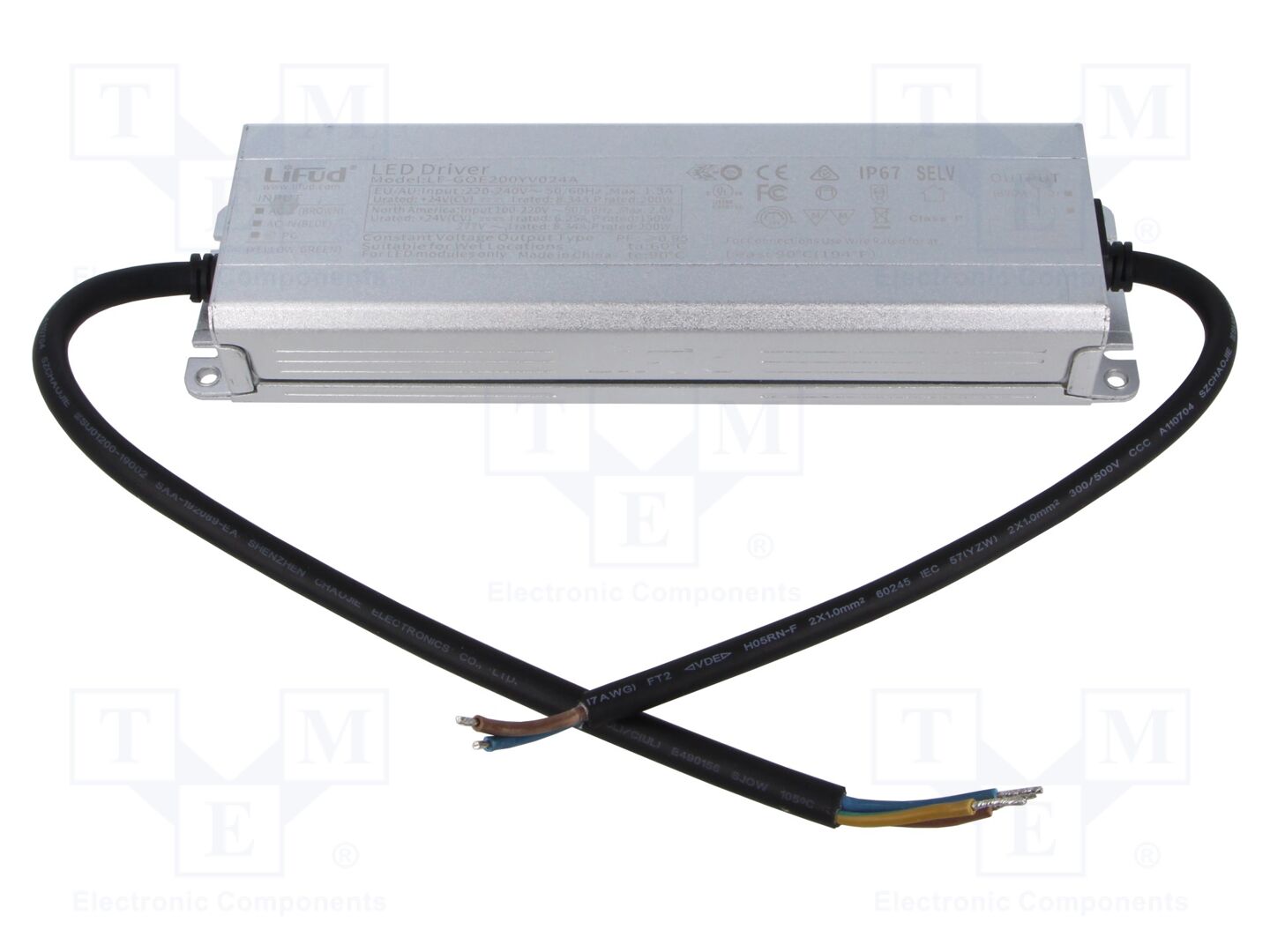 Lifud LF-GOE200YV024A LED-virtalähde 200W 24VDC 8,34A