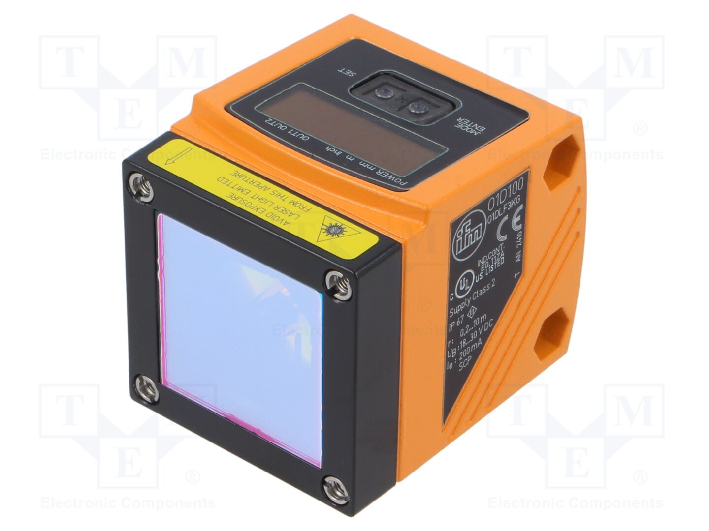 IFM ELECTRONIC O1D100 Lasersensori 200mm÷10m
