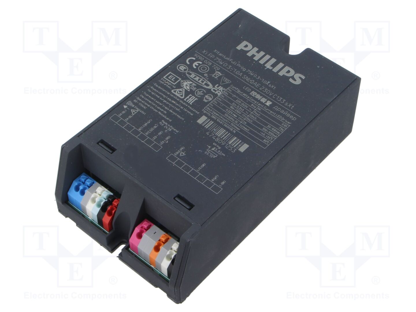 PHILIPS XI FP 75W 0.3-1.0A Kytkentäsähköinen LED-virtalähde 230V