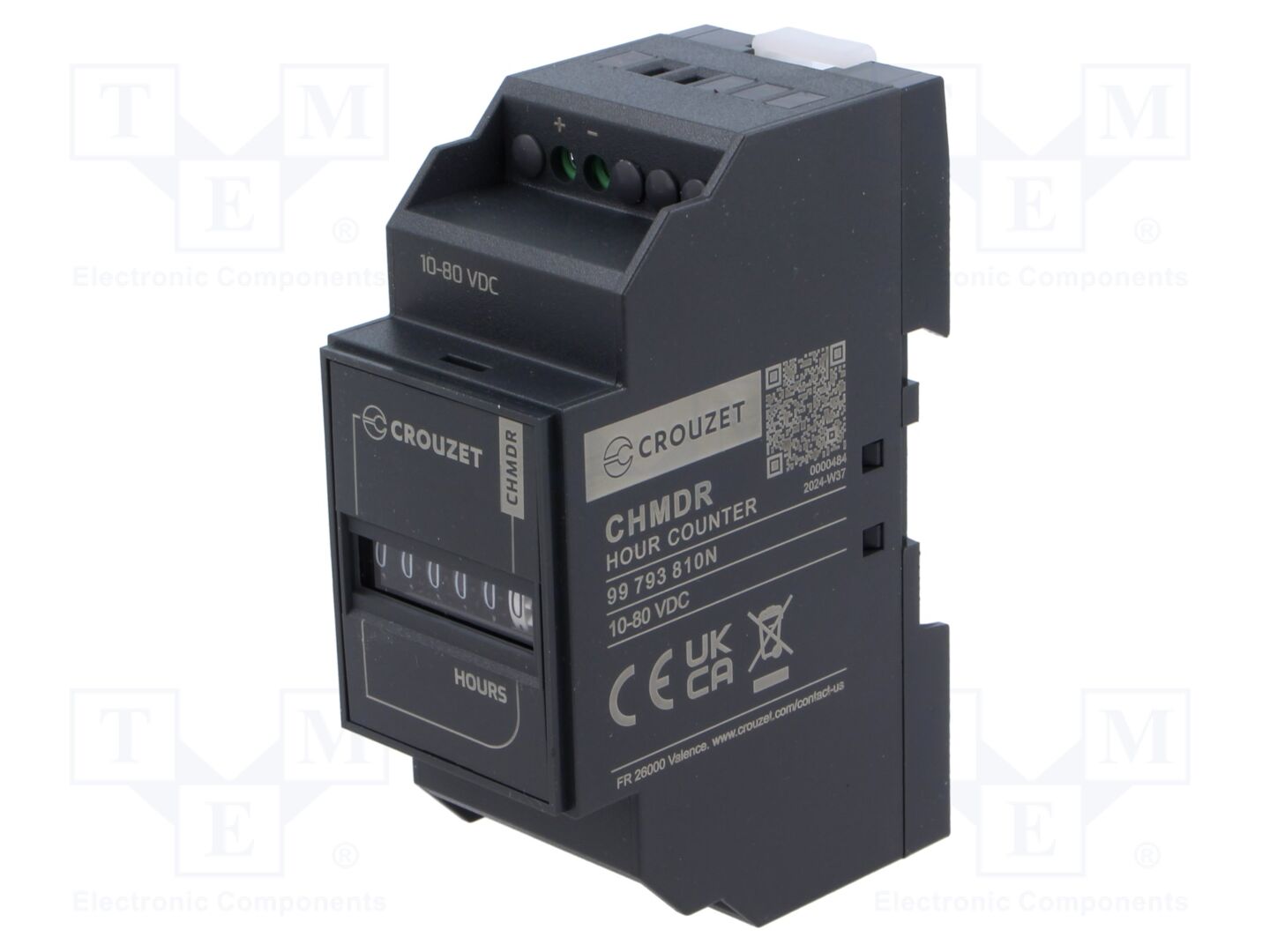 CROUZET 99793810N Mekaaninen tuntilaskuri 103,48 g